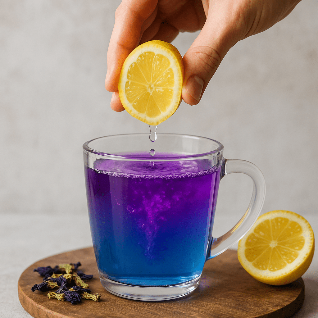 Spearmint Blue Tea – Refreshing Detox Herbal Blend | WarmHugs - WarmHugs