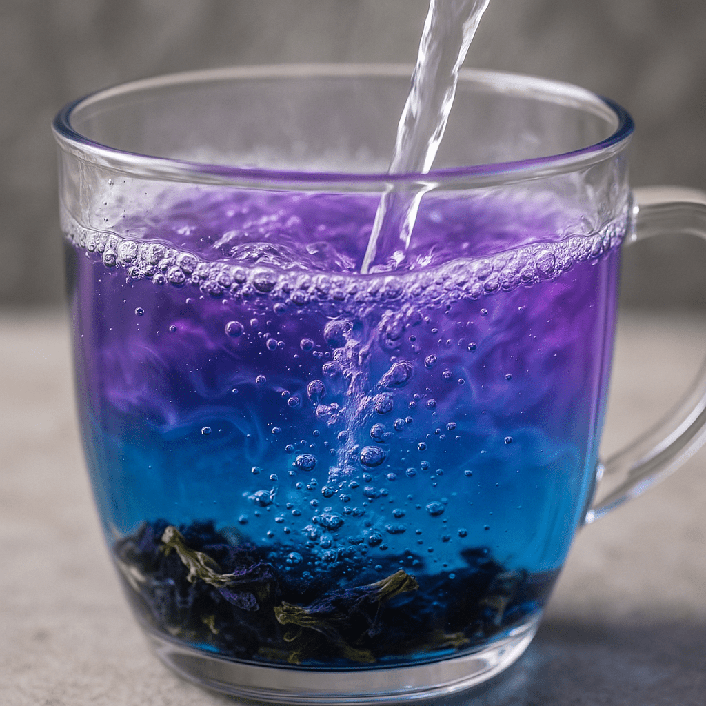Spearmint Blue Tea – Refreshing Detox Herbal Blend | WarmHugs - WarmHugs